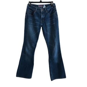 SILVER Size 30 Bootcut Jeans Medium Wash